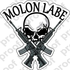 STICKER ATTITUDE MOLON LABE M4
