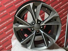 4 Cerchi Audi A4 S4 Rs4 b7 b8 b9 avant allroad sline 18 pollici rs7 grigio NAD