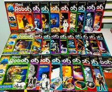 Lot of 28x Ultimate Real Robots Magazines 1-2...