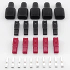 10x 30A Connectors + 5x PVC Covers Boots compatible with Anderson PowerPole PP30