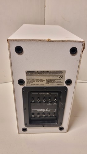 BOSE Acoustimass 6 Series II White Subwoofer for Home Theater Speaker System - Picture 3 of 5