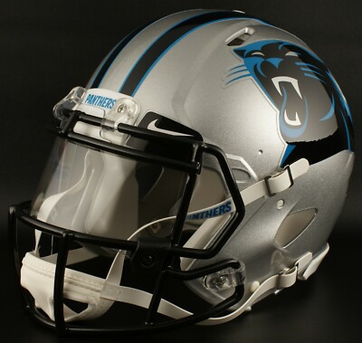 ***CUSTOM*** CAROLINA PANTHERS Full Size NFL Riddell SPEED Football ...
