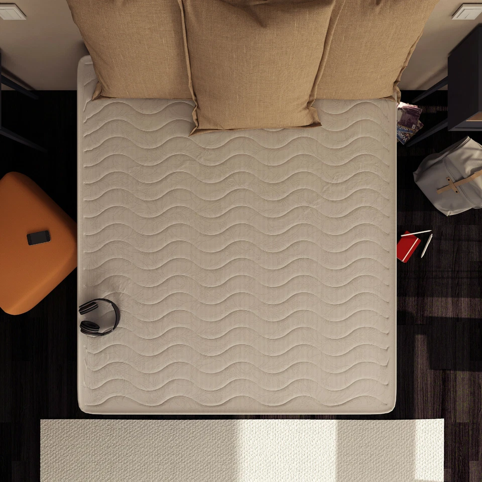 MATERASSO 18 CM POLIURETANO WATERFOAM ORTOPEDICO ANTIACARO ANALLERGICO REAL BEST - Immagine 4 di 4