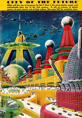 Vintage Sci Fi comic book cover poster 13''x19''  144