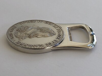 Lot De 4 Décapsuleurs Porte-clés - Acier Inoxydable Et Cuir