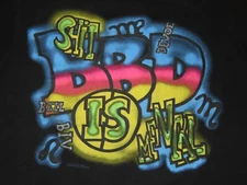 1990 BELL BIV DeVOE "SHI* Is Mental" Concert Tour XL Shirt Rickie Michael Ronnie