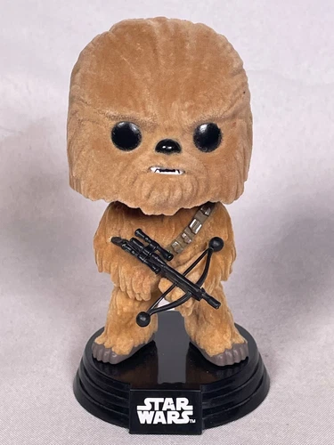 CHEWBACCA (Flocked) Star Wars Funko Pop #63 Smuggler’s Bounty Exclusive Figure