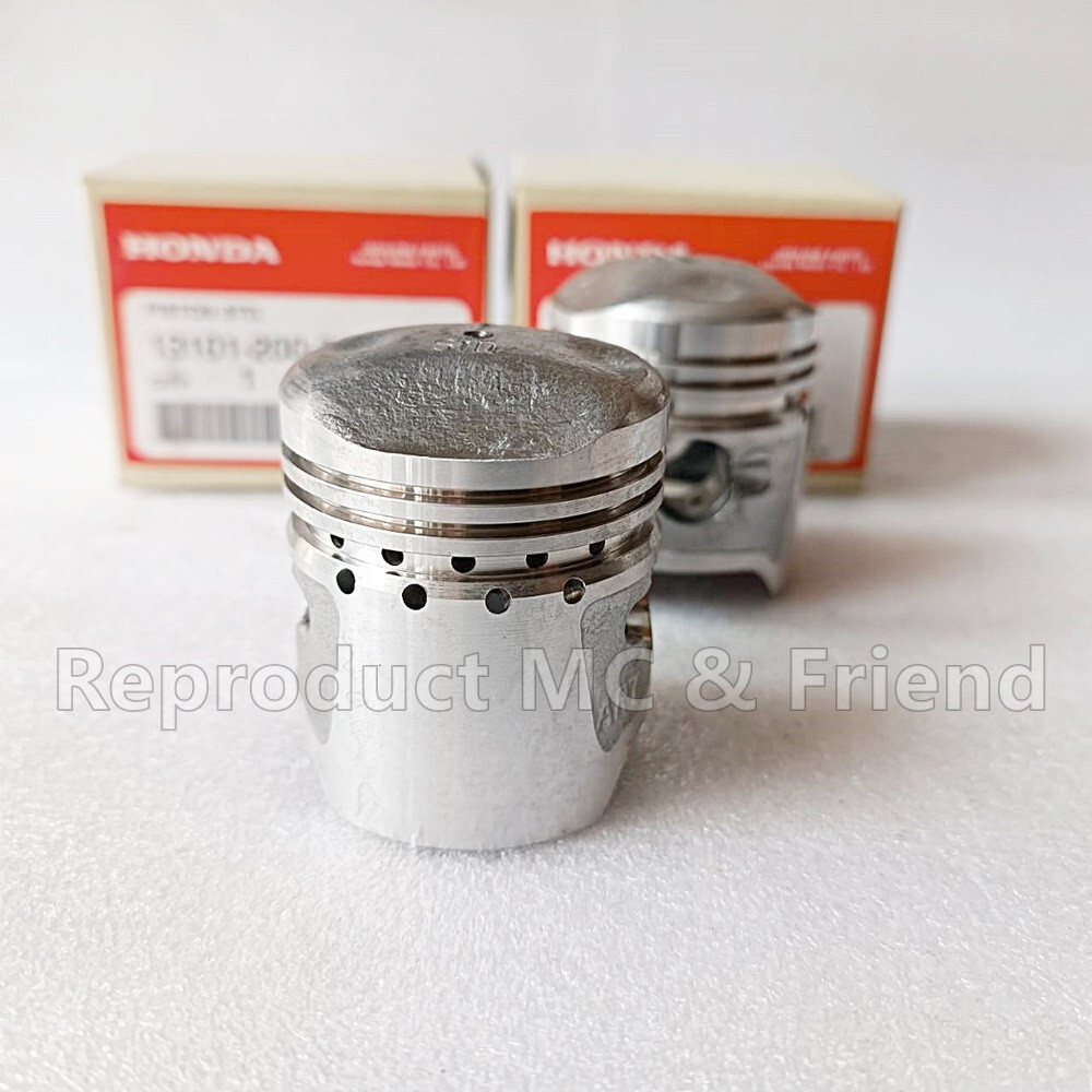 2x Piston STD STANDARD SIZE (Diameter 44.00mm.) For Honda C92 CA92