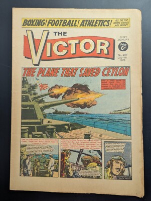 Victor Comic No 489, July 4th 1970, D.C. Thompson, Birthday Issue