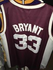 Kobe Bryant Lower Merion High School Legends Basketball Jersey Large Size 50