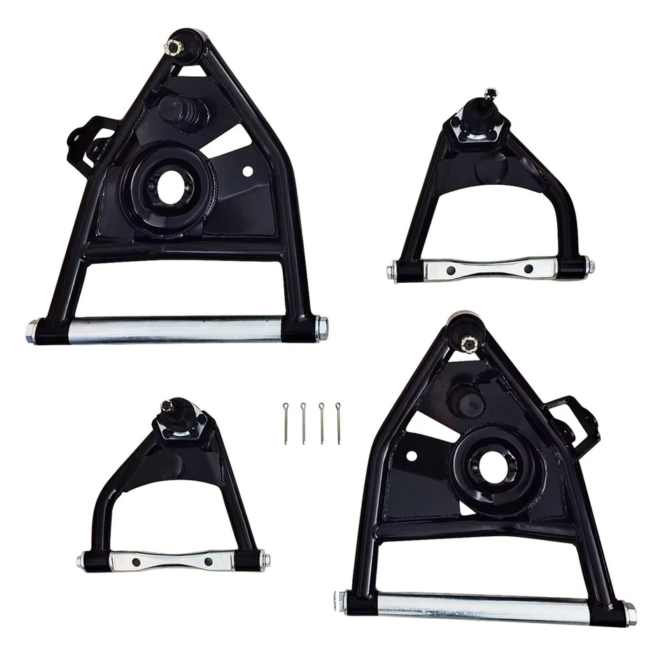 Conjunto de 4 braços de controle tubulares superiores e inferiores para 1963-1970 C10 Chevrolet Gmc - Imagem 4 de 4