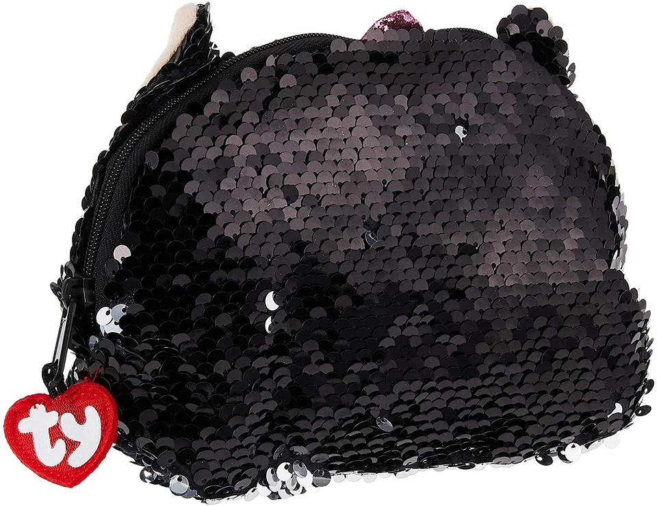Ty Moda KIKI Gato Lentejuelas Niñas Accesorio Cartera Bolso ty Peluche Gorro Boos bebés Foto 3 de 4