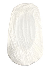 White SNOO Fitted Sheet for Baby Bassinet by Happiest Baby