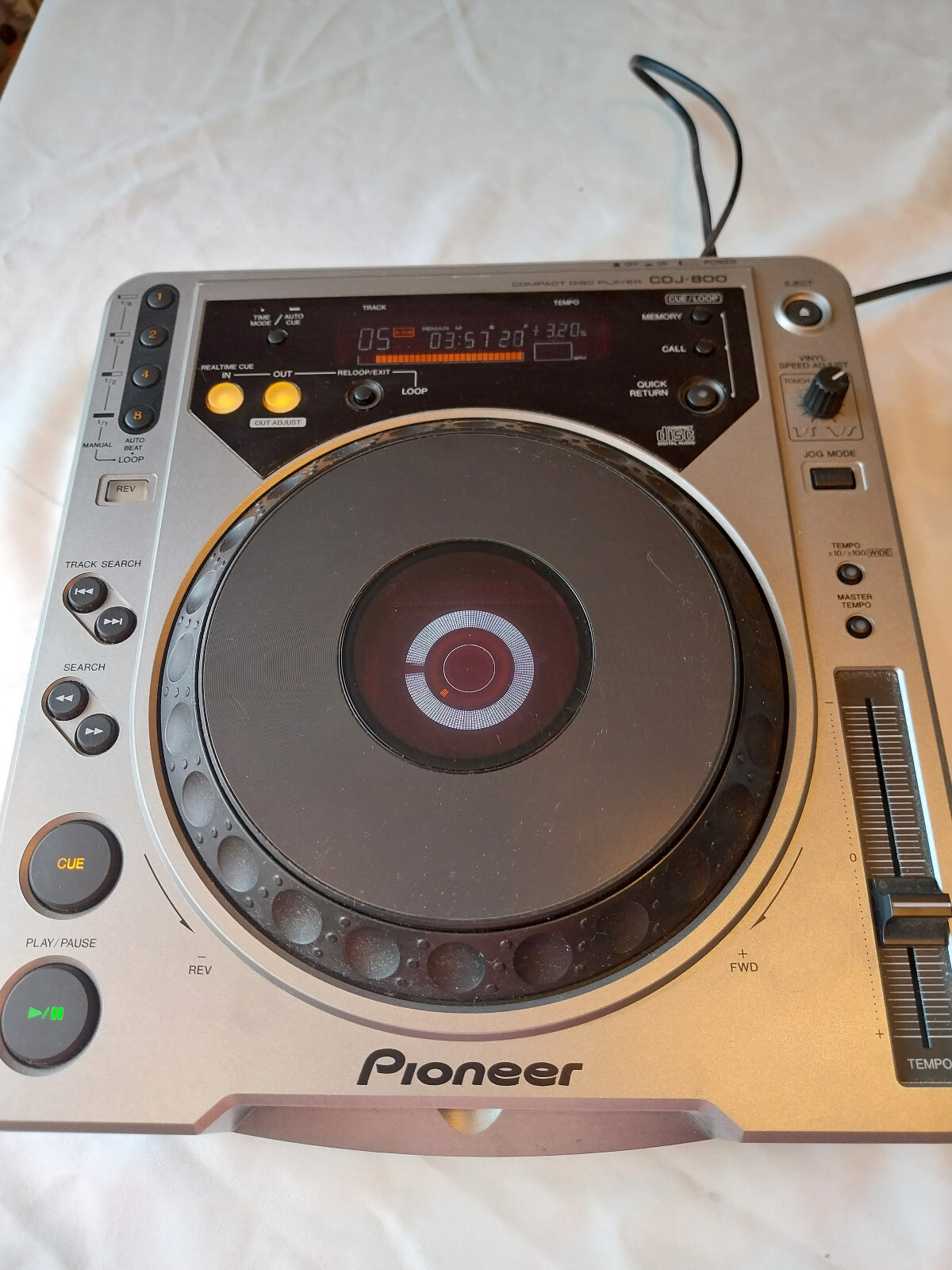 Pair of Pioneer CDJ800MK1 Professional Digital DJ CD Players