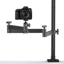 ULANZI Camera Desk Mount Stand with Flexible Arm, Overhead Mount, Articulated...