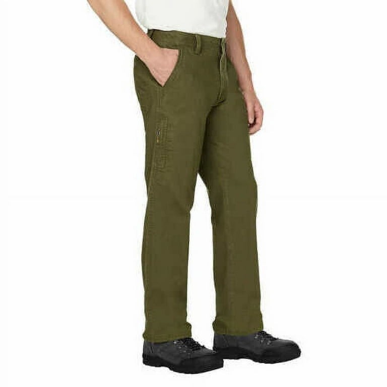 Legendary Outfitters Men's Relaxed Fit Stretch Canvas Pants 32x29 Green