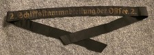 WWII WW2 KRIEGSMARINE WEHRMACHT MILITARY GERMAN NAVY NAVAL CAP TALLY RIBBON
