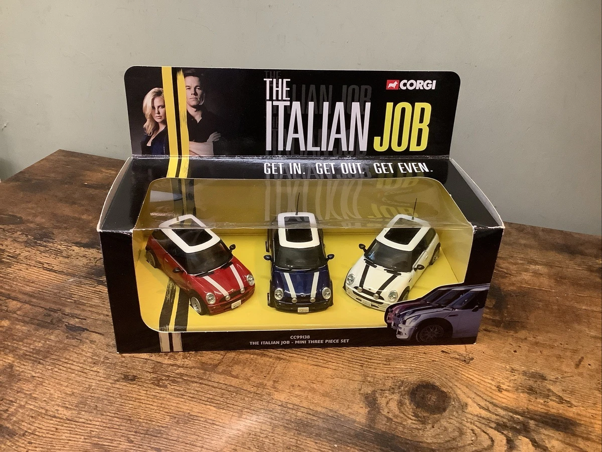 Corgi The Italian Job Mini Cooper Contemporary Manufacture Diecast