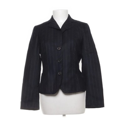 Akris Punto, Blazer, Größe: 36, Blau, Viskose/Wolle, Nadelstreifen, Damen #zsH