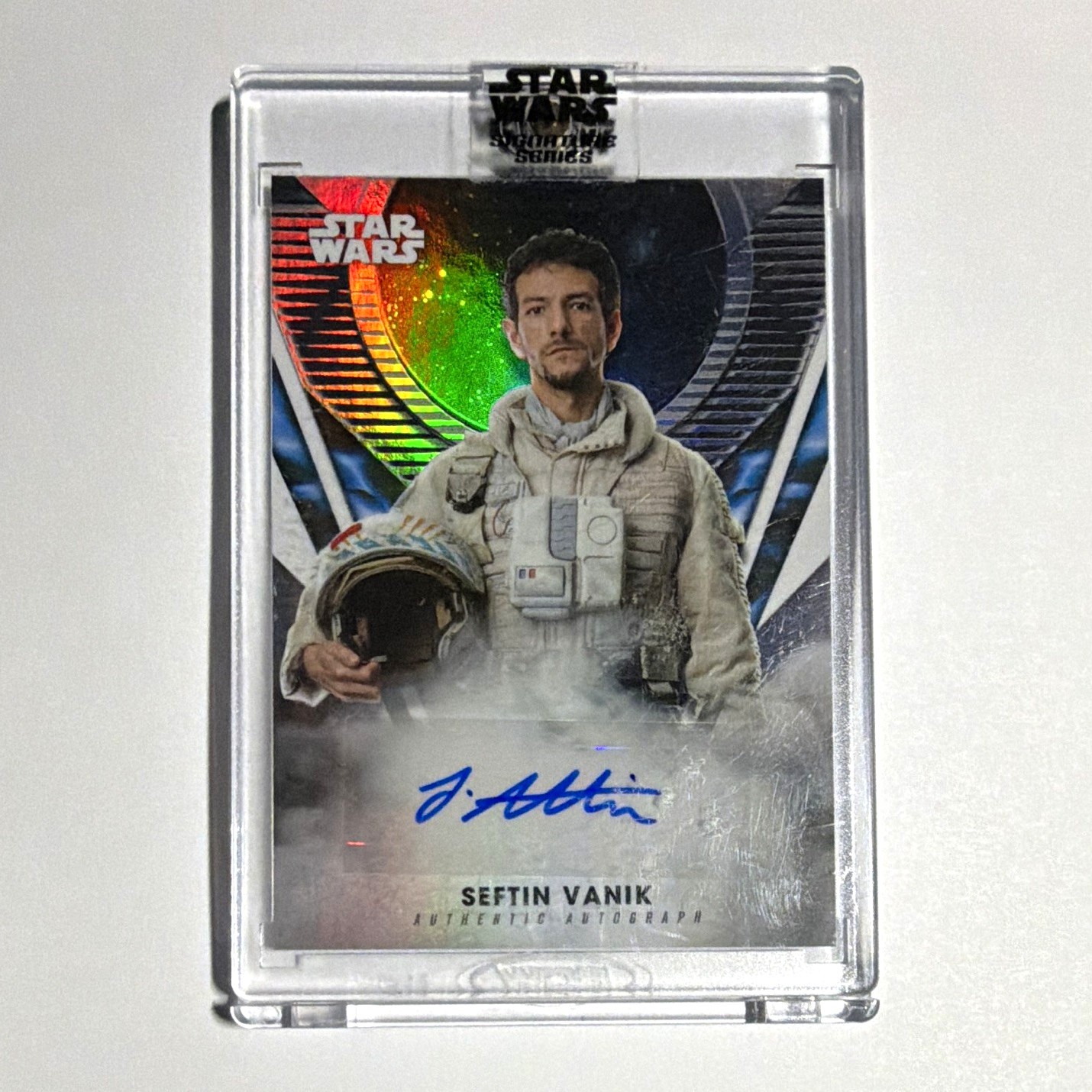 Topps 2019 Star Wars Signature Series Seftin Vanik Josef Altin Auto A-JA