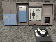 iPhone SE 2nd G 8/7/6/6s Split Slicone y cable plano/pesado de 8 pines Atom Studios