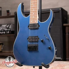 Ibanez RG421EXPBE Electric Guitar - Blue Metallic - Floor Model