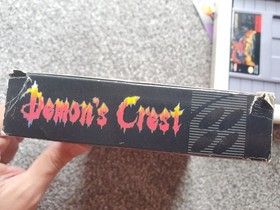 Demon's Crest (Super Nintendo SNES, 1994) Complete CIB
