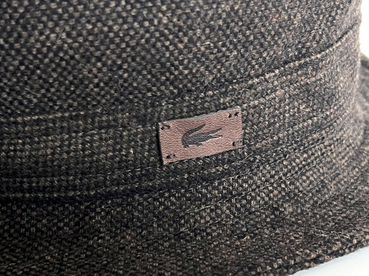 Lacoste RK7542 Wool Bucket Hat Ours/Brindille, Size M/57cm BNWT | eBay