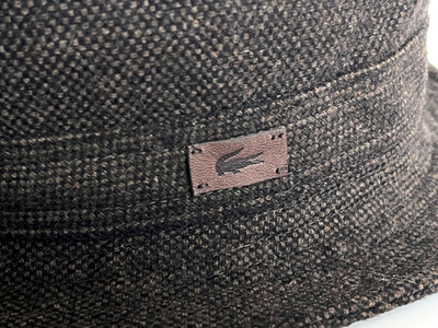 Lacoste RK7542 Wool Bucket Hat Ours/Brindille, Size M/57cm BNWT | eBay