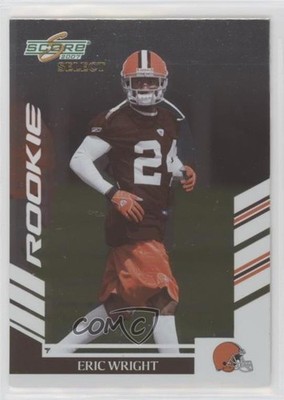 2007 Score Select Rookie Eric Wright #296 Rookie RC 0d2