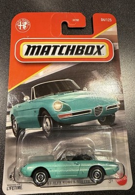 2025 New MATCHBOX ALFA ROMEO DUETTO