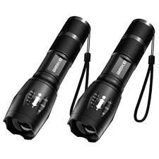  Flashlight 2 Pack, Flash Light High Lumens, Small Flashlights Powerful, Super 