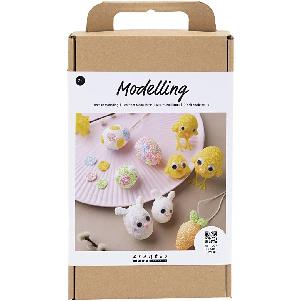 CREATIV COMPANY DIY Kit - Boetseren - Pasen figuren (977531)