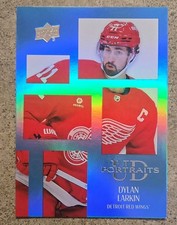Upper Deck UD Portraits Dylan Larkin P39 Detroit Red Wings 2024-25 Series 2