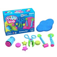 Playfoam Sand Sensory Set With Assorted Colors  5 Tools, Play Sand, Sensory ...