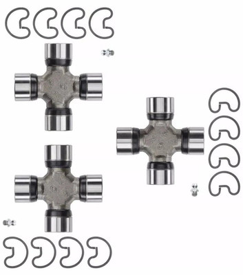 3 Driveshaft Universal Joints MOOG Premium RWD/4WD Greasable