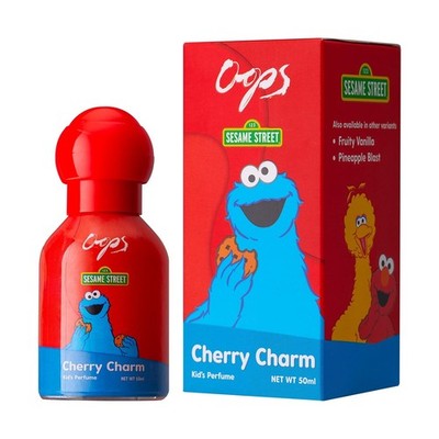 Oops Sesame Street Eau De Parfum 50 ml Monster's Cherry CharmPerfume Unisex Kids