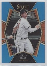 2022 Panini Select Premier Level Light Blue Prizm 128/149 Austin Hays #193 0s23