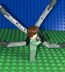 LEGO DR. OCTOPUS DOC OCK- spd026 4854-2004-SPIDER-MAN 2 MOVIE-MINIFIGURE