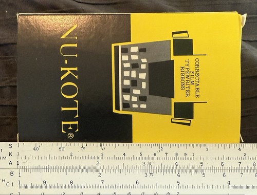 NU-KOTE #T91 -5pk For IBM Selectric Correctable Film Typewriter Ribbons NOS VTG - Picture 8 of 12
