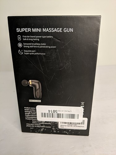 HEYCHY Super Mini Pistola de Masaje Percusión Tejidos Profundos Masajeador Nueva Caja Abierta - Imagen 3 de 10