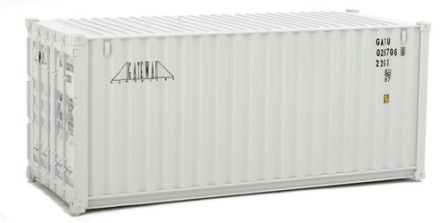 Contenedor corrugado de 20'-Puerta de enlace (gris) 949-8063 escala HO modelismo ferroviario - Fr... | Zustand: New