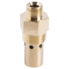 Speedaire J0185880792 Check Valve, Gold, 1 In Overall L