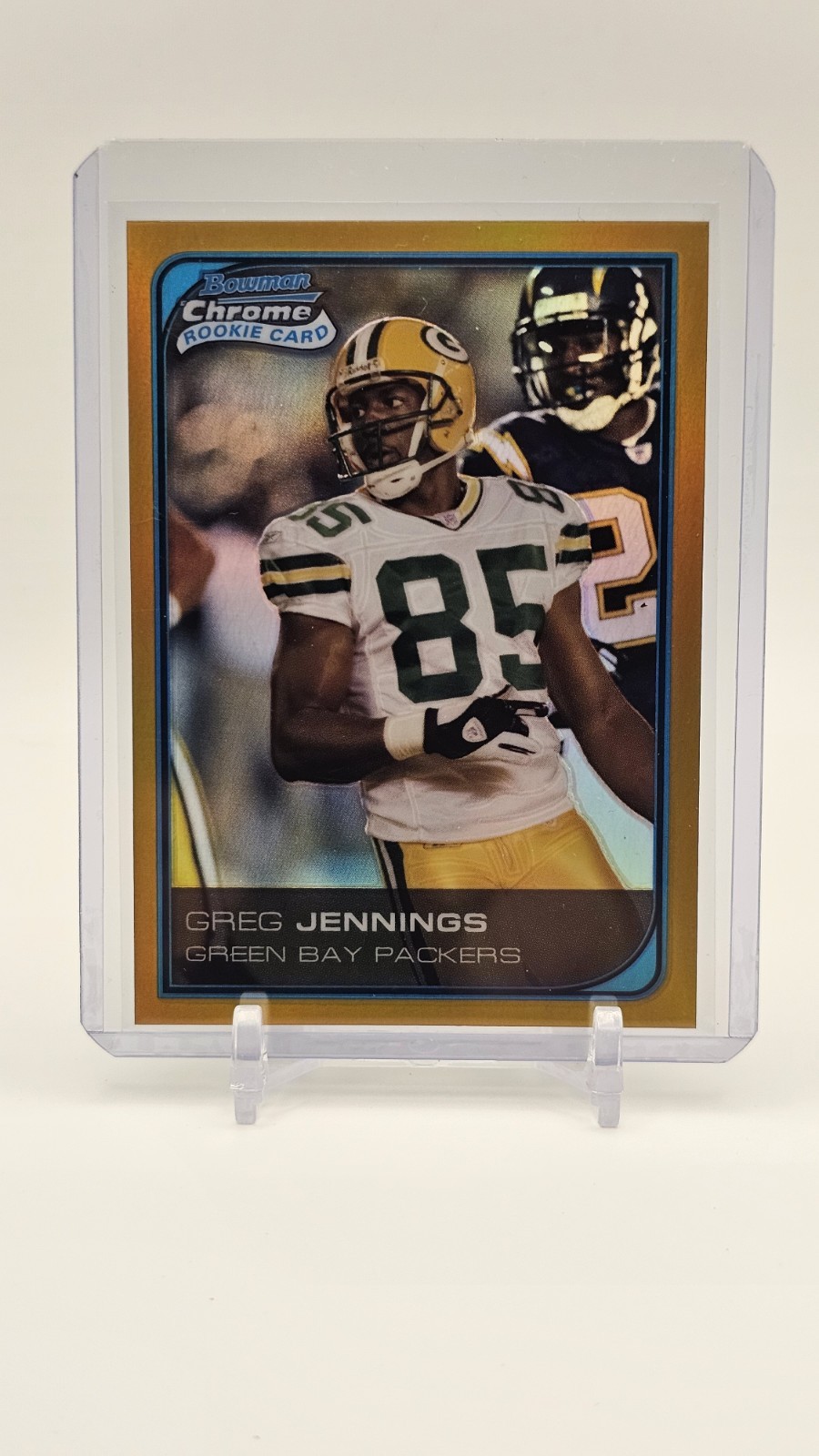 Greg Jennings Bowman Chrome #249 Gold Refractor