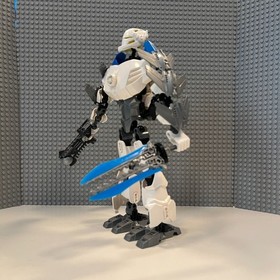 Lego Hero Factory Stormer XL (6230) - Retired (Missing Blue Ball) Chain Included