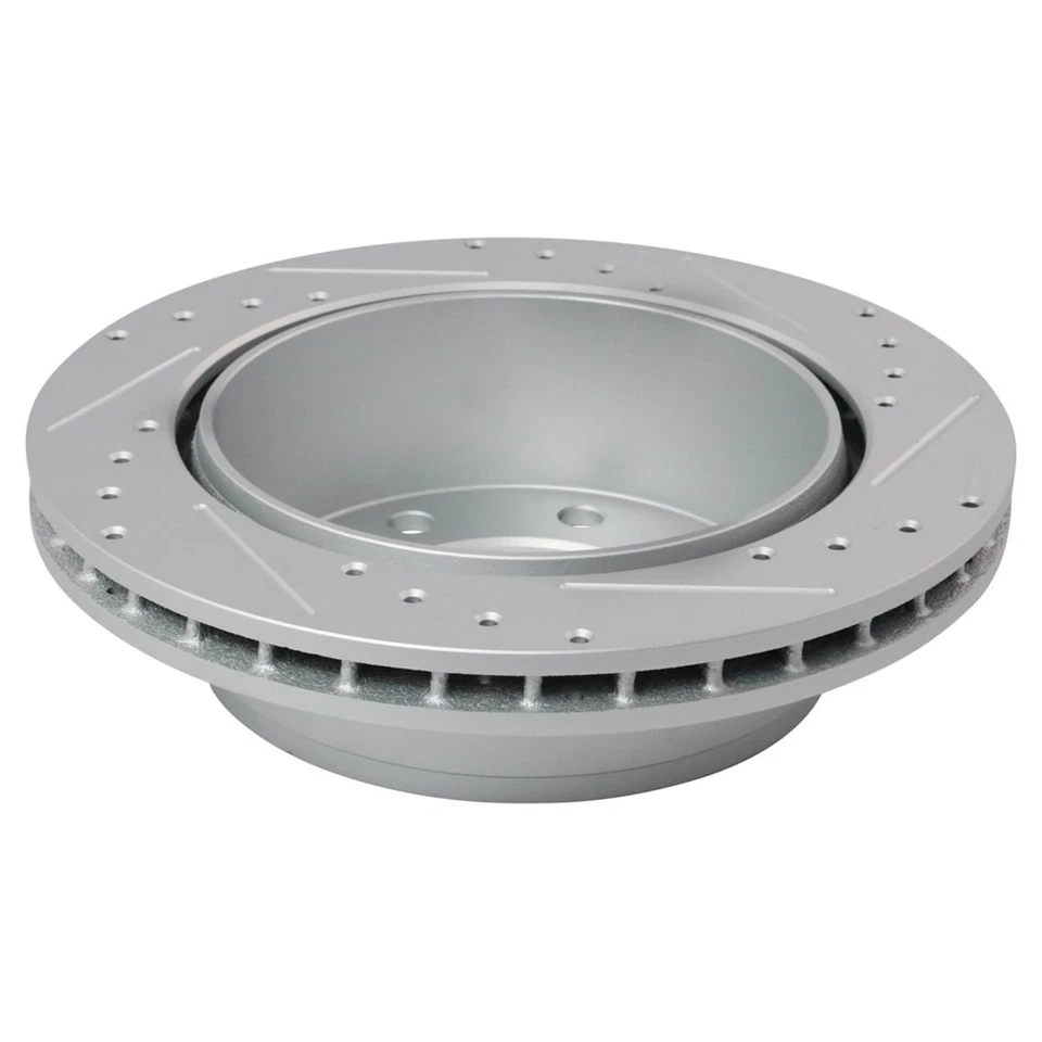 Front & Rear Performance Drilled & Slotted Rotor & Posi Ceramic Brake Pad Kit - Image 4 of 4