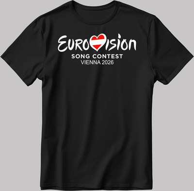 Eurovision Song Contest Wien, Österreich 2026 Herren / Damen T-Shirt EU26