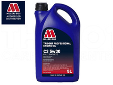 MILLERS OIL TRIDENT C3 5W30 FULLY SYNTHETIC ENGINE OIL 5L FOR BMW VAG PORSCHE