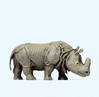 Preiser 29502 H0 Indisches Panzernashorn