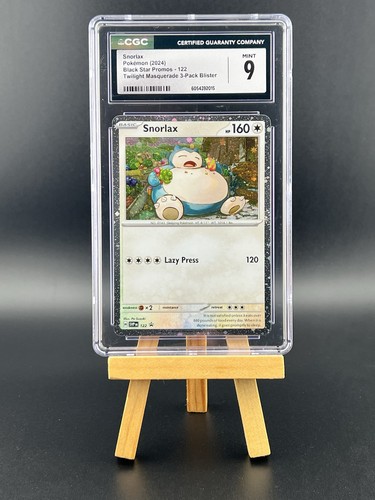 Snorlax graded CGC 9 for sale on eBay